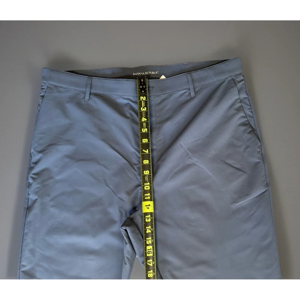 NWT Banana Republic Tech Performance Pants Blue Mens Size‎ 40x32